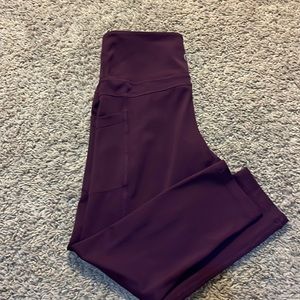 purple zyia leggings!